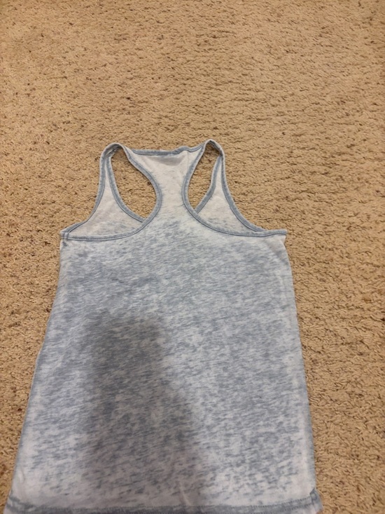 Light Blue Racerback Tank - Picture 3 of 3